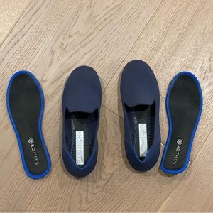 Blue rothy’s kids loafer